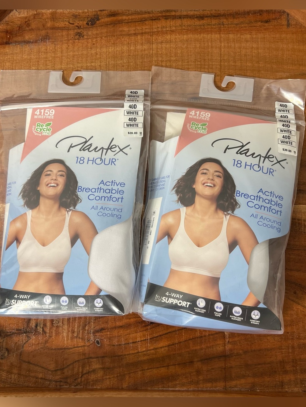 Playtex | 4159 Wirefree 18 hour bra 40D